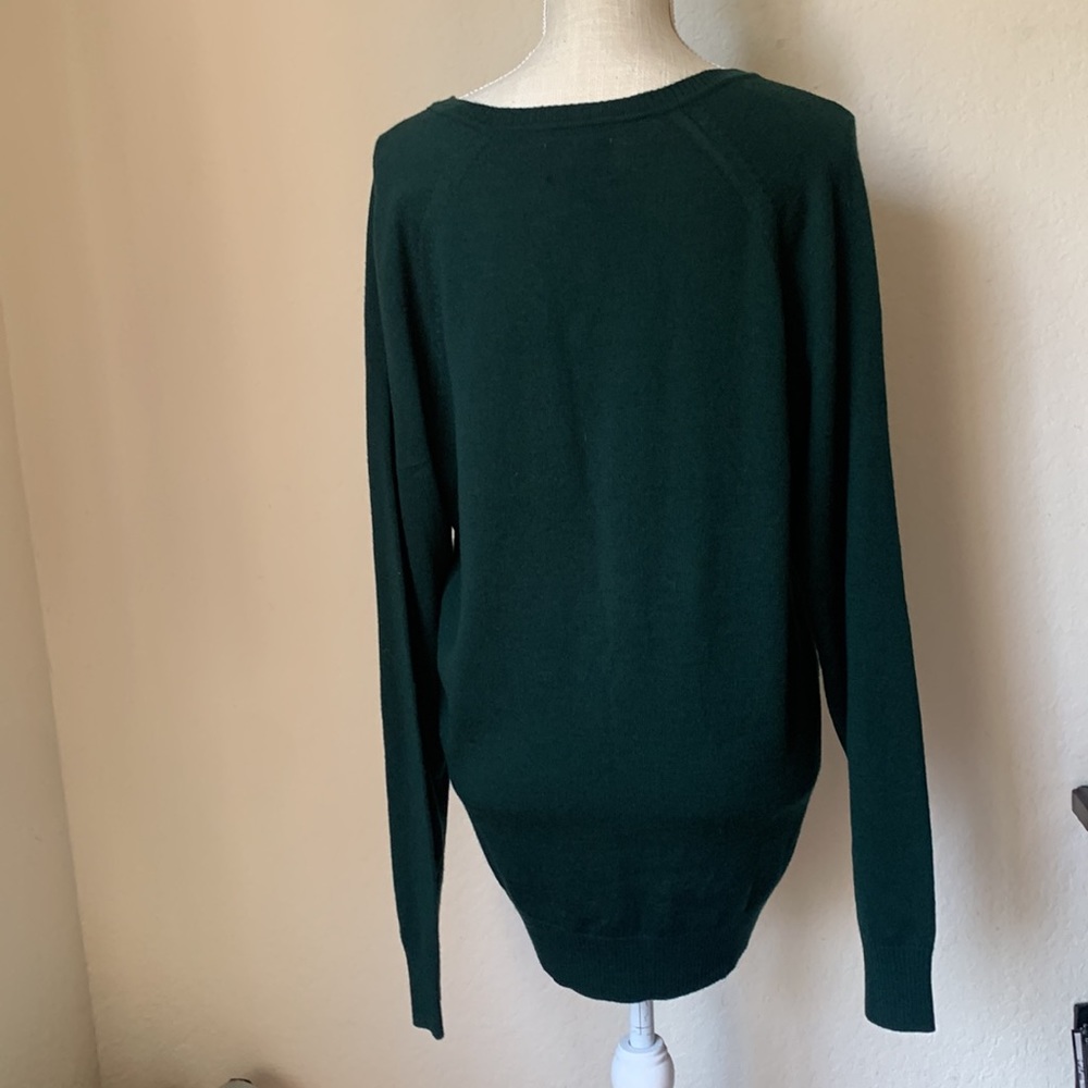 NWT G.H. BASS & CO. Mens Pine Grove 100% Wool Sweater - Picture 5 of 16